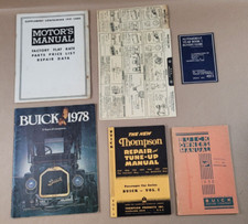 LOTE MANUAL REPARACIÓN FOLLETO REVISTA CATÁLOGO BUICK AÑOS 30 1940 Y MÁS segunda mano  Embacar hacia Mexico