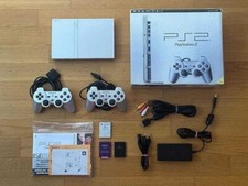 Usado, Sony Playstation 2 Slim SCPH-75004 com 2 controles e 10 jogos para download  comprar usado  Enviando para Brazil