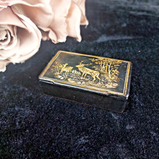 Black lacquer snuff for sale  GATESHEAD