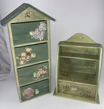 Vintage decoupage floral for sale  Woodstock