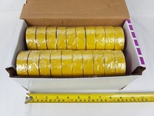 Usado, Fita isolante elétrica de PVC sem marca - Amarela - 18mm x 10m - 15um - 40 rolos comprar usado  Enviando para Brazil