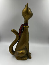 Figur katze messing gebraucht kaufen  Fürstenfeldbruck