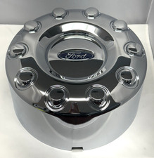 Usado, NOVO 2017-2024 Ford F-450 F450 F-550 F550 roda traseira cromada centro cubo tampa 10-Lug comprar usado  Enviando para Brazil