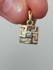 Pendentif jaune blanc d'occasion  Nice-