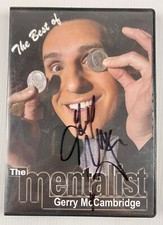 Capa assinada em DVD Gerry McCambridge -The Best Of The Mentalist. (2 discos) comprar usado  Enviando para Brazil