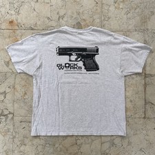 Camisa arma de fogo vintage 00s Glock Works Perfection Plus G29 Áustria SF comprar usado  Enviando para Brazil