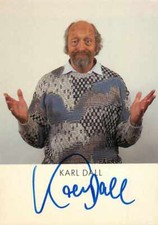Karl dall autogrammkarte gebraucht kaufen  Leonberg