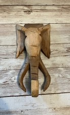 Wooden elephant wall for sale  Atoka