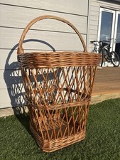 Vintage large wicker for sale  IPSWICH