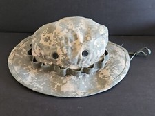 CHAPÉU 7 3/4 MILITAR DOS EUA BOONIE, SAFÁRI, SELVA, ABA LARGA, CAMUFLAGEM AJUSTADA ** comprar usado  Enviando para Brazil