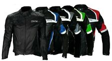 Używany, Giacca giubbotto moto WinNet pelle unisex uomo donna rosso blu grigia nera verde na sprzedaż  Wysyłka do Poland