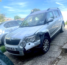 skoda yeti salvage for sale  PULBOROUGH