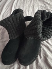 Ugg black boots for sale  BIGGLESWADE