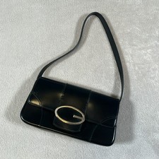 Bolsa de ombro vintage Y2K Guess mini pequena baguete preta anos 90 comprar usado  Enviando para Brazil