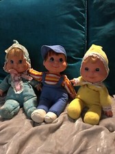 💛💙Adorável Vintage Anos 70 Mattel Baby Beans, Bean Bag Doll Trio Collection💛💙 comprar usado  Enviando para Brazil
