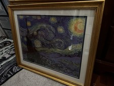 Framed starry night for sale  Wallingford