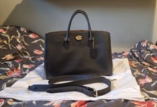 Coach black classic for sale  WARRINGTON