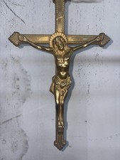 Crocifisso antico ottone usato  Nocera Inferiore