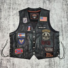 Interstate leather vest d'occasion  Expédié en Belgium