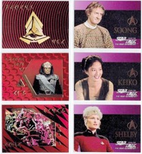 Star Trek Next Generation temporada 4: conjunto completo em relevo (6) comprar usado  Enviando para Brazil