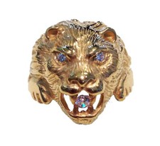 Anello testa leone usato  Casarano