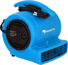 Usado, Ventilador de refrigeração ventilador de piso secador carpete 1/4hp 1000CFM 2 velocidades (azul) comprar usado  Enviando para Brazil