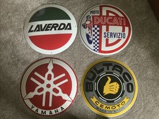 Enamel motorcycle signs for sale  ROTHERHAM