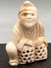 Japanischer netsuke korbflecht gebraucht kaufen  Gersthofen