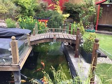 Wooden pond garden for sale  WIGAN