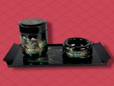Vintage japanese lacquerware for sale  Galesburg