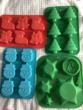 Christmas silicone molds for sale  MANCHESTER