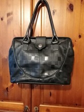 Aquascutum black leather for sale  BIRMINGHAM