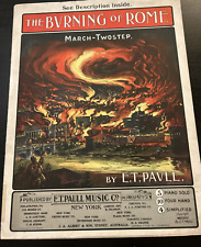 Burning rome sheet for sale  Ladson