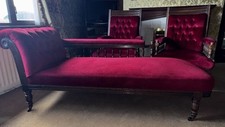 Red modern chaise for sale  ARMAGH
