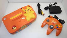 Console Nintendo 64 N64 Pokemon Pikachu escolha laranja usado Japão, usado comprar usado  Enviando para Brazil
