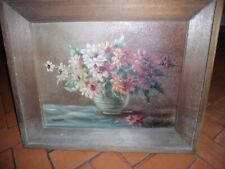 Grande peinture bouquet d'occasion  Coulogne