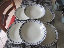 Assiettes creuses faience d'occasion  Saint-Aigulin