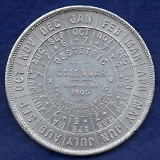 Calendar medal 1905 for sale  LANCING