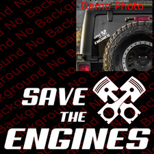 Save engines vinyl for sale  Elk Grove