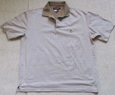 Camisa de golfe masculina Tommy Hilfiger XL bege arenque tipo osso padrão comprar usado  Enviando para Brazil