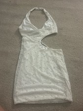 White polly dress for sale  CARDIFF