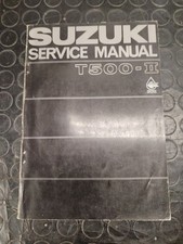 Manuale officina suzuki usato  Chieri