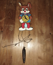 Pendule murale lapin d'occasion  Sainte-Colombe