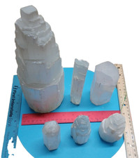 Lot selenite crystal for sale  Morganton