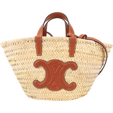Céline raffia basket gebraucht kaufen  München