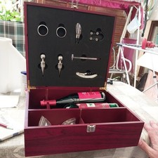 Weinkiste schachspiel incl gebraucht kaufen  Bremen