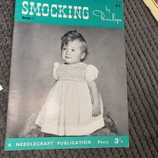 Vintage booklet smocking for sale  HELSTON