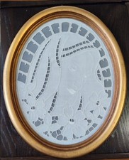 Quadretto madonna ricamato usato  Pessano con Bornago
