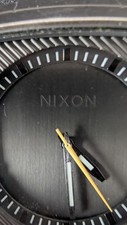 Nixon The Deck caixa de relógio preta 100M aço inoxidável Japão quartzo sem pulseira comprar usado  Enviando para Brazil
