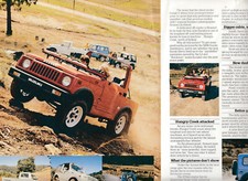 Usado, 1981 SUZUKI SIERRA 4x4 Australian Market 4p folheto SJ410 SAMURAI comprar usado  Enviando para Brazil